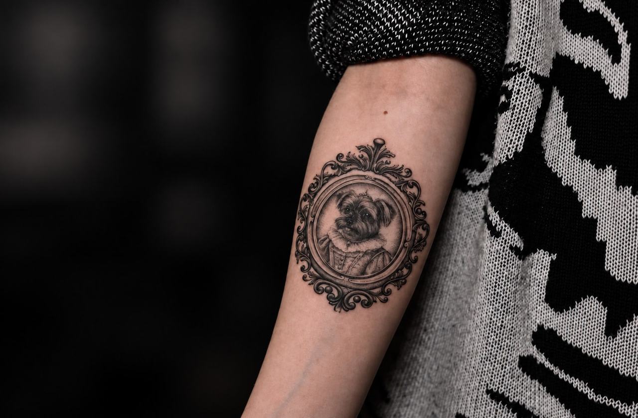 Forearm tattoo