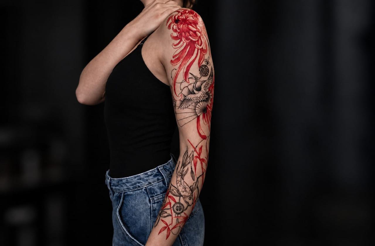 Arm tattoo