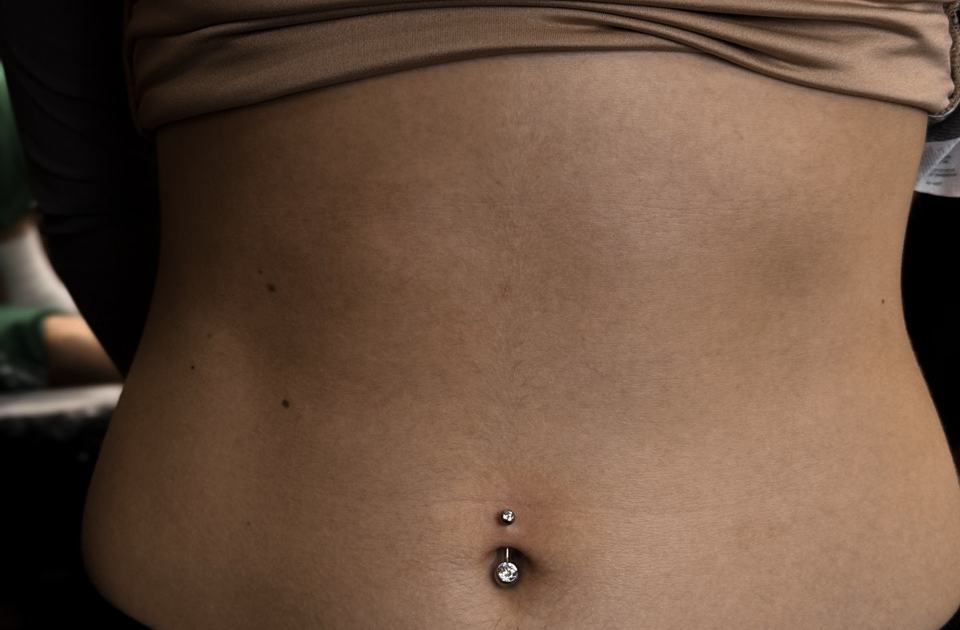 Piercing pupka