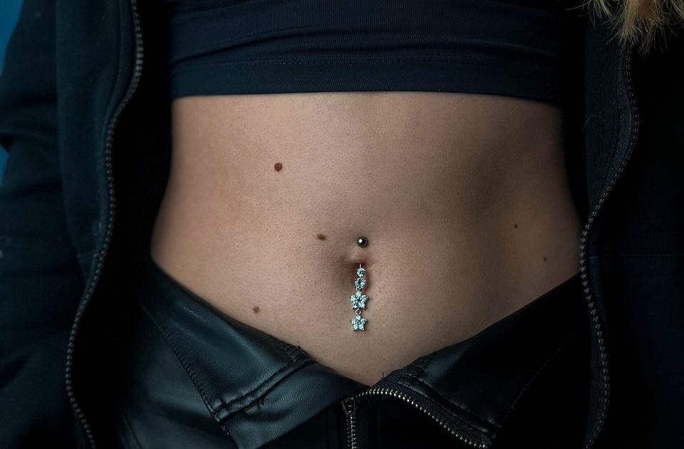 Piercing pupka
