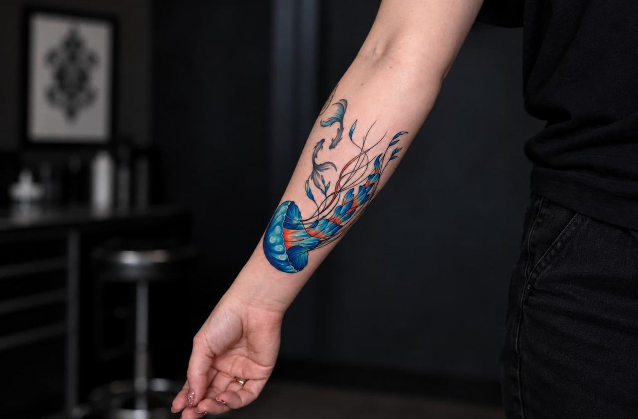 Forearm tattoo