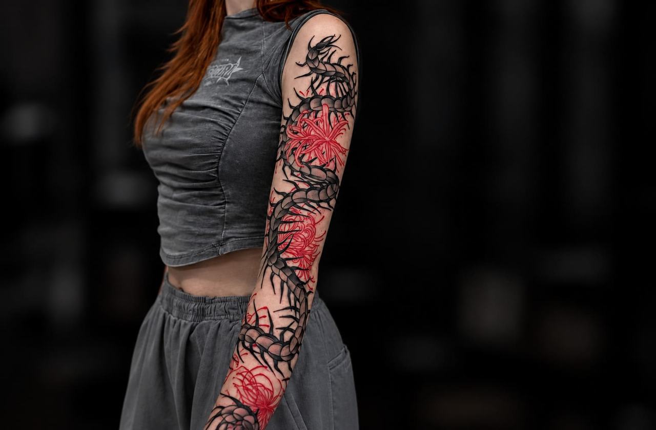 Arm tattoo