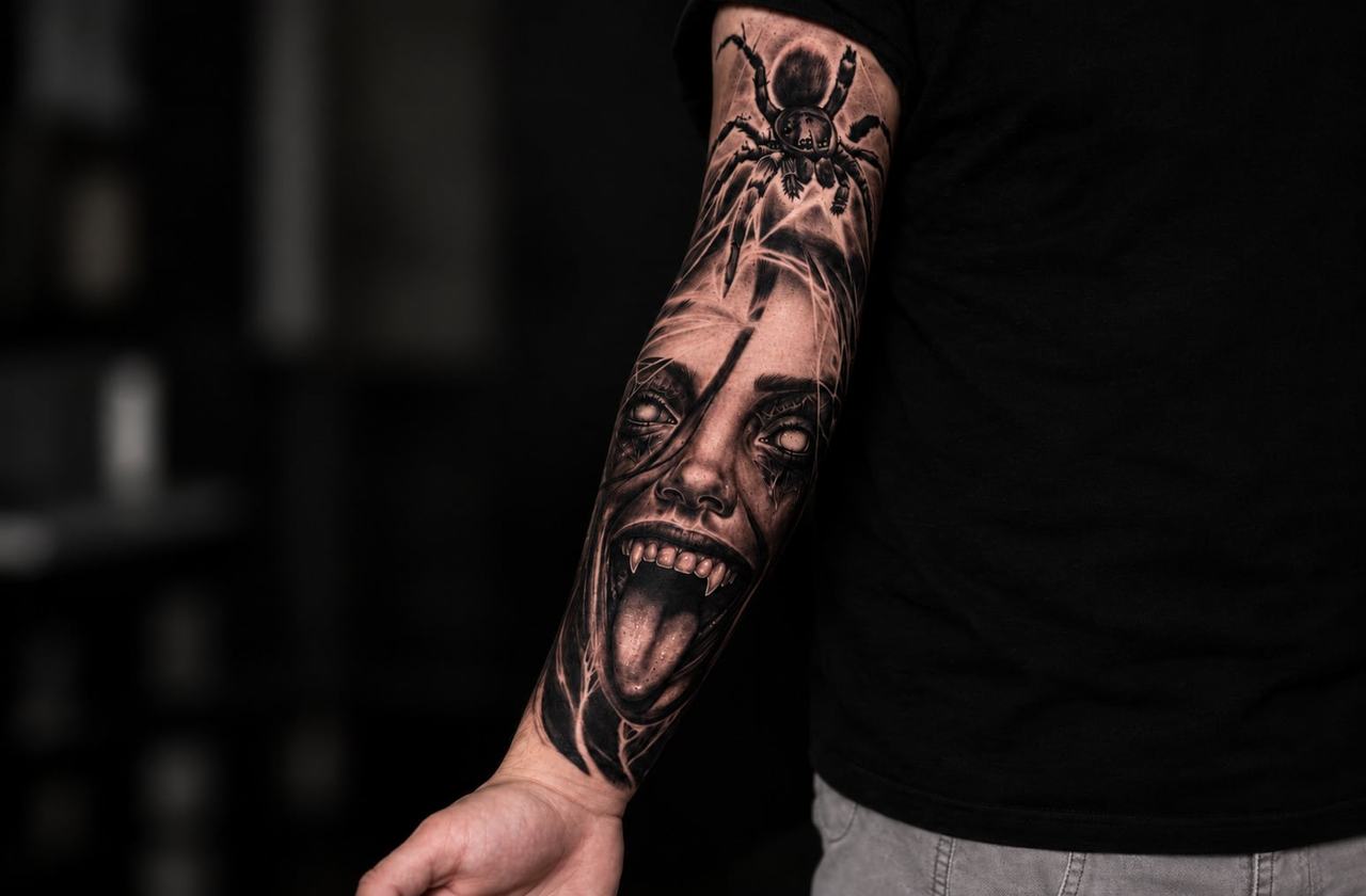 Arm tattoo