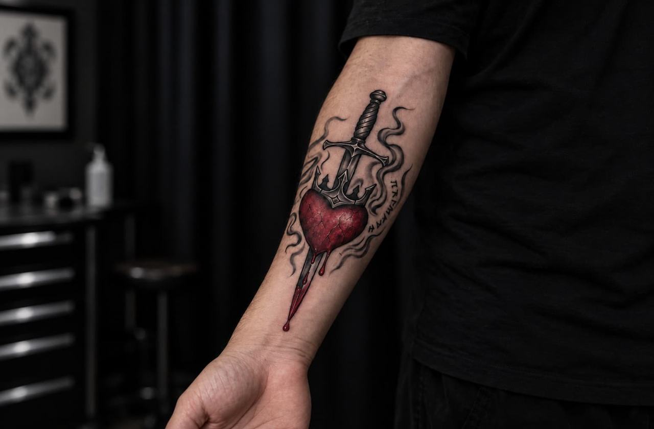 Forearm tattoo